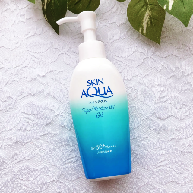 日本 ROHTO樂敦 Skin Aqua 抗UV 保濕防曬凝膠 SPF50+PA++++ / 140g