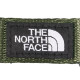 日本 THE NORTH FACE 抗撕裂兩段式掛鉤扣環 鑰匙圈 - 灰綠