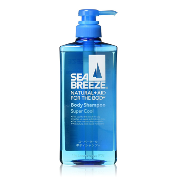 日本 資生堂 SEA BREEZE 海洋微風超涼感沐浴乳 / 600ml