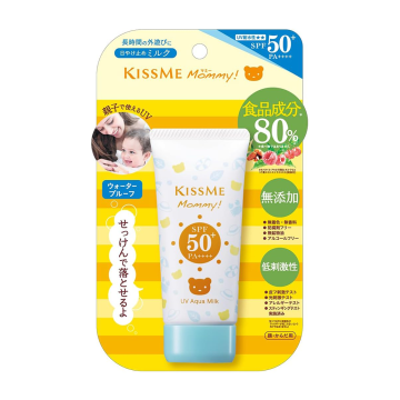 日本 KissMe Mommy 親子防水防曬乳 / SPF50+PA++++ / 50g